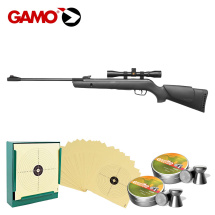 SET Gamo Luftgewehr Big Cat 1000 E Knicklauf Kaliber 4,5 mm Diabolo (P18) + 4x32 WR Zielfernrohr