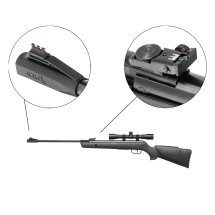 Gamo Luftgewehr Big Cat 1000 E Knicklauf Kaliber 4,5 mm Diabolo (P18) + 4x32 WR Zielfernrohr + 1250 Diabolos