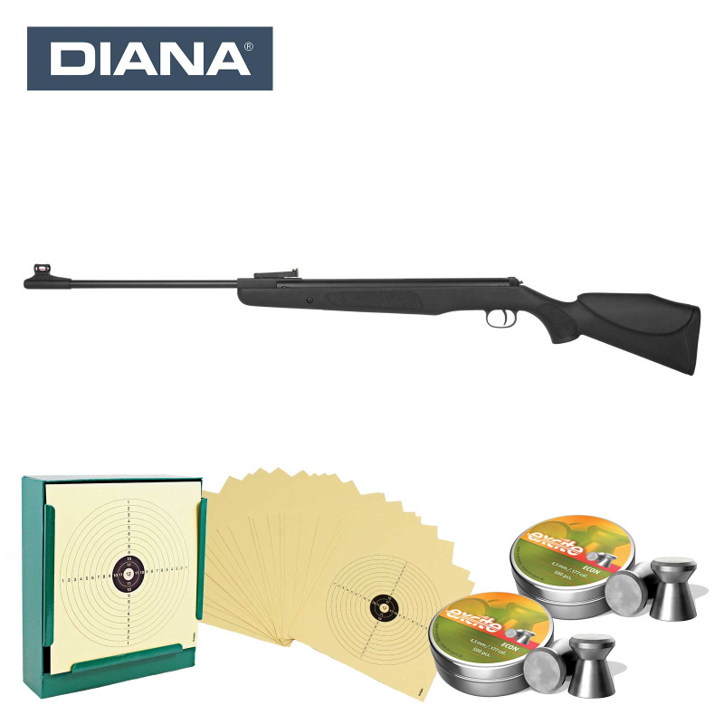 SET Diana Knicklauf Luftgewehr Panther 350 Magnum Professional Kaliber 4,5 mm Diabolo (P18)