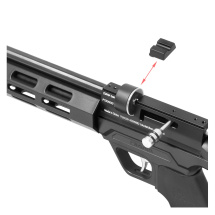 Diana Bandit Tactical Schwarz Pressluftpistole Kaliber 4,5 mm Diabolo (P18)