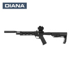Diana Bandit Tactical Schwarz Pressluftpistole Kaliber 4,5 mm Diabolo (P18)