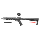 Diana Bandit Tactical Schwarz Pressluftpistole Kaliber 4,5 mm Diabolo (P18)
