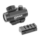 Diana Bandit Tactical Schwarz Pressluftpistole Kaliber 4,5 mm Diabolo (P18)