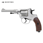 Borner NGT Co2-Revolver Vollmetall Kaliber 4,5 mm Diabolo Verchromt (P18)