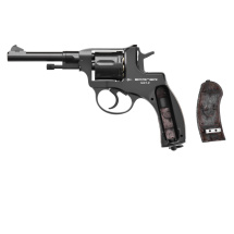 Borner NGT Co2-Revolver Vollmetall Kaliber 4,5 mm Diabolo Schwarz (P18)