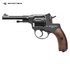 Borner NGT Co2-Revolver Vollmetall Kaliber 4,5 mm Diabolo Schwarz (P18)