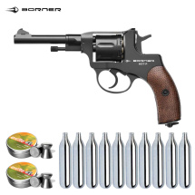 SET Borner NGT Co2-Revolver Vollmetall Kaliber 4,5 mm...