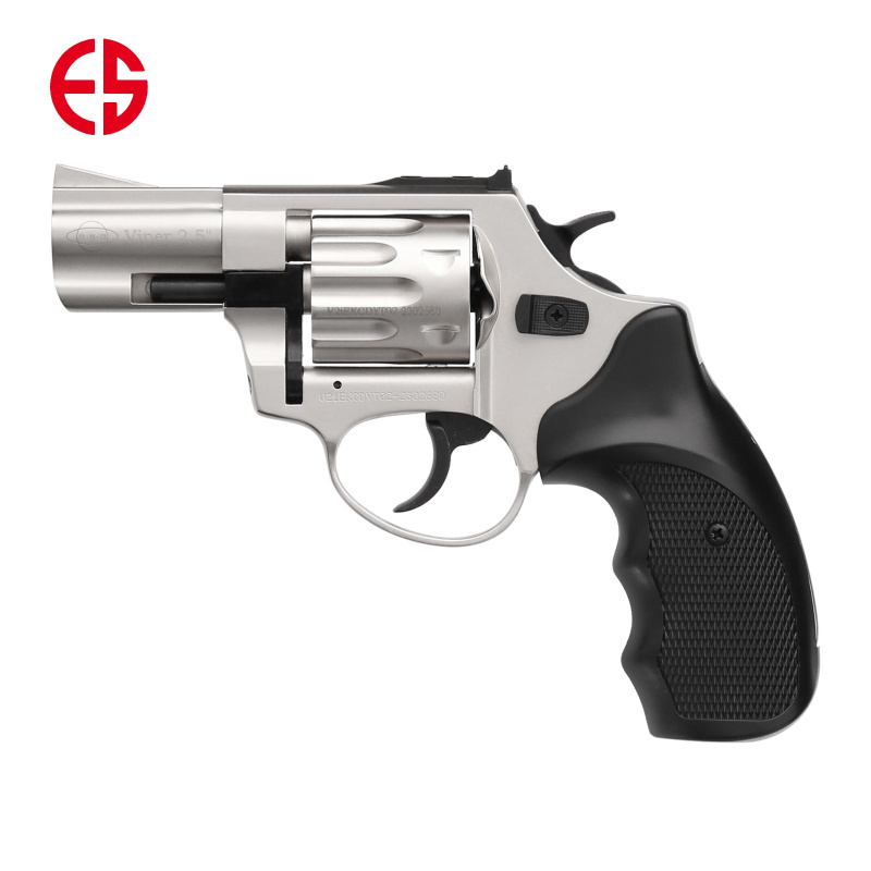 Modell II. Wahl  - Ekol Viper Schreckschuss Revolver 2,5" Lauf Nickel 9 mm R.K. (P18)
