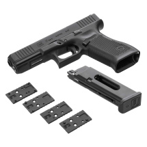 Modell II. Wahl - Glock 17 Gen5 MOS Co2-Pistole Kaliber 4,5 mm Stahl BB Blowback (P18) 17 Schuss