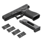Modell II. Wahl - Glock 17 Gen5 MOS Co2-Pistole Kaliber 4,5 mm Stahl BB Blowback (P18) 17 Schuss