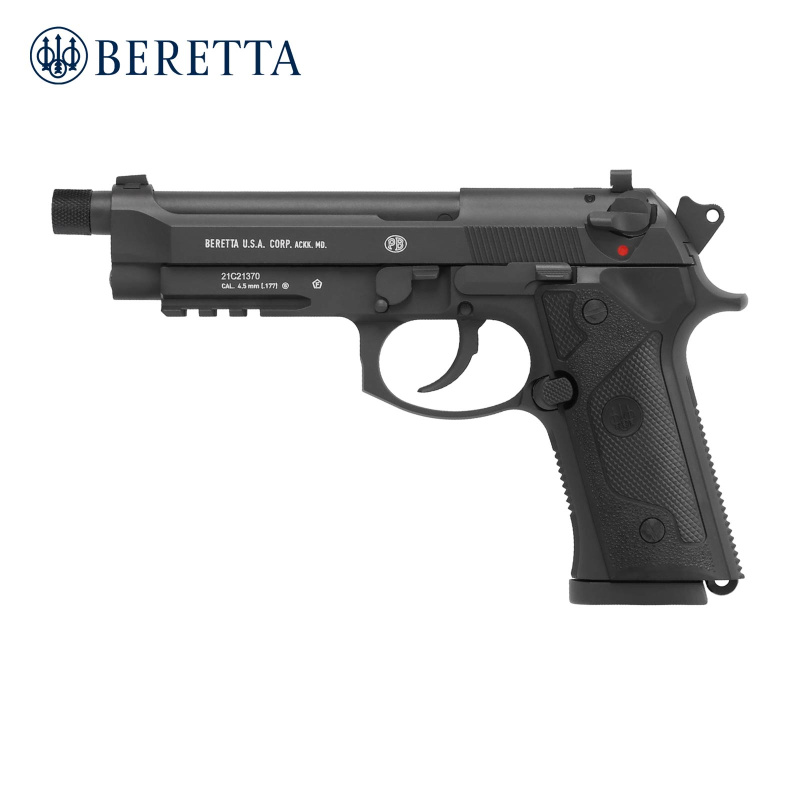 Modell II. Wahl - Beretta M9A3 FM Schwarz 4,5 mm Stahl BB Co2-Pistole Blow Back (P18)