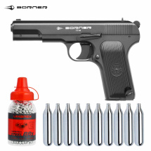 SET Borner TT-M Co2 Pistole 4,5 mm BB (P18)