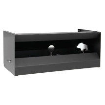 Modell II. Wahl - 4komma5 Kugelfang / Pendelkasten Motiv Schweine für Luftgewehr