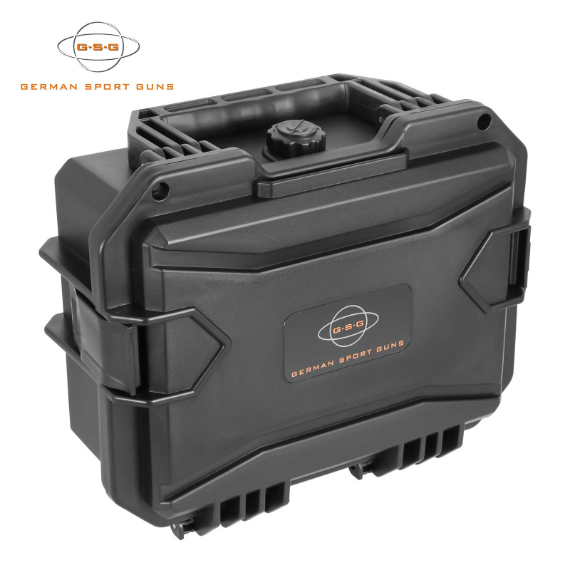 GSG Universal Pistolenkoffer schwarz - Outdoor Hard Case 31 x 25 x 15 cm