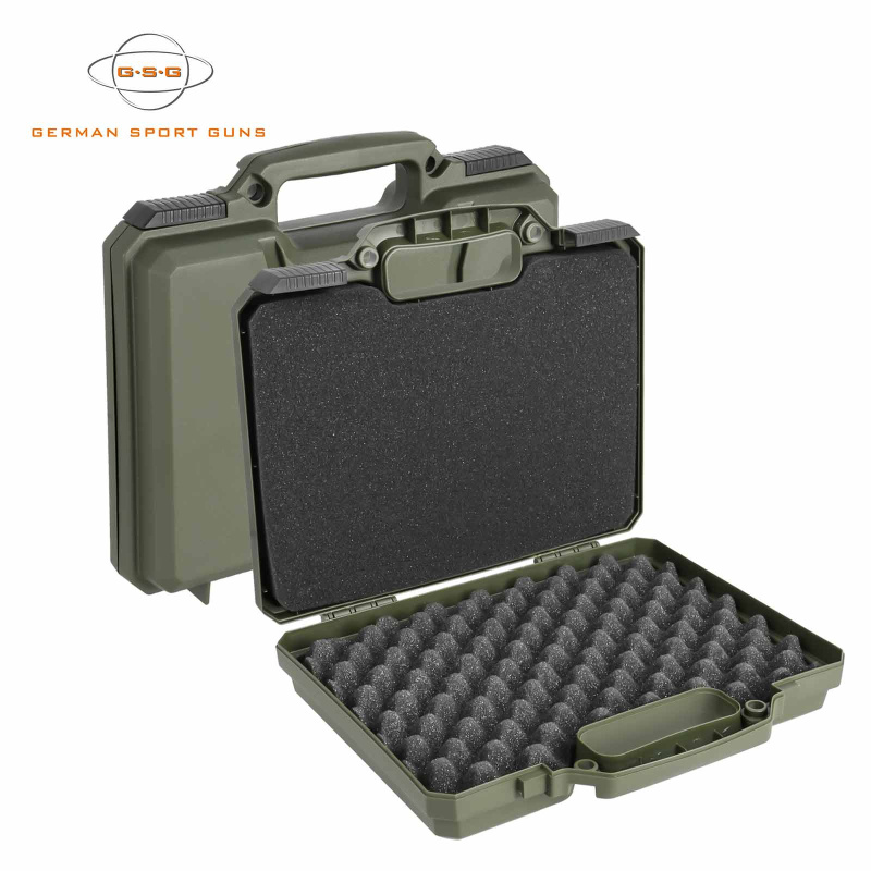 GSG Pistolenkoffer OD Green 31 x 27 x 7,5 cm