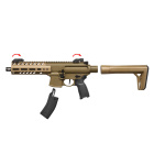 SET SIG SAUER MPX GEN2 Co2-Gewehr FDE 4,5 mm Diabolo (P18)
