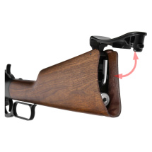 Modell II. Wahl - Barra 1866 4,5 mm Diabolo Co2 Gewehr Schwarz Holzoptik (P18)
