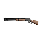 Modell II. Wahl - Barra 1866 4,5 mm Diabolo Co2 Gewehr Schwarz Holzoptik (P18)