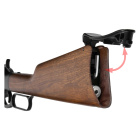 Modell II. Wahl - Barra 1866 4,5 mm Diabolo Co2 Gewehr Schwarz Holzoptik (P18)
