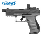 Modell II. Wahl - Walther PPQ M2 Q4 TAC Combo 4,6" Tungsten Gray - 4,5 mm Diabolo Blowback Co2-Pistole (P18)