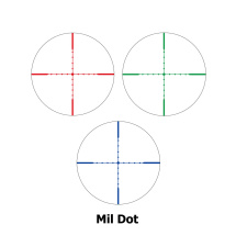 Modell II. Wahl - 4komma5 Zielfernrohr 4x32 Mildot Absehen beleuchtet 3 Farben