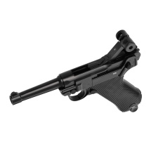 Modell II. Wahl - Umarex Legends Pistole P08 - 4,5 mm Stahl BB Co2-Pistole in Metallausführung mit Blowback (P18)