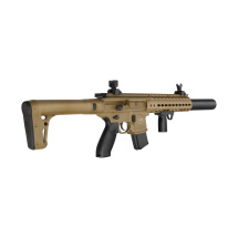 Modell II. Wahl - SIG SAUER MCX Dark Earth Co2-Gewehr 4,5 mm Diabolo (P18)