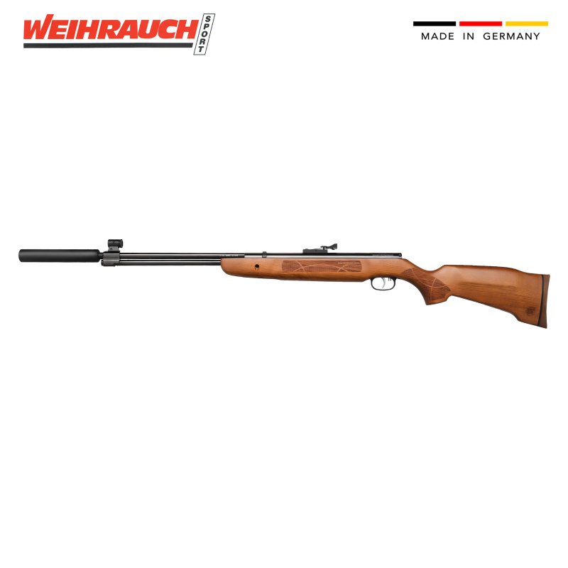 Luftgewehr Weihrauch HW 57 5,5 mm Diabolo (P18) mit Schalldämpfer
