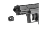 Elite Force TXP Softair-Co2-Pistole Kaliber 6 mm BB (P18) + Schalldämpfer