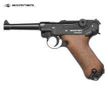 Borner P08 Co2 Pistole 4,5 mm BB Blowback (P18)