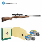 SET Luftgewehr Stoeger RX20 Combo Holzschaft inkl. Zielfernrohr 4x32 5,5 mm (P18)