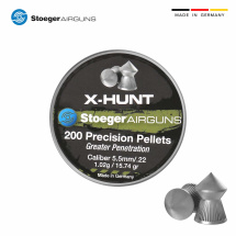 Stoeger X-Hunt Spitzkopf Diabolos geriffelt 5,5 mm