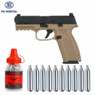 SET FN 509 Dual Tone Co2 Pistole Blow Back 4,5 mm BB (P18)
