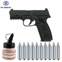 SET FN 509 Schwarz Co2 Pistole Blow Back 4,5 mm BB (P18)