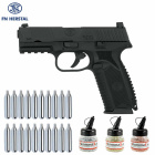 Superset FN 509 Schwarz Co2 Pistole Blow Back 4,5 mm BB (P18)