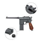 Modell II. Wahl - Umarex Legends Pistole C96 FM Blowback - 4,5 mm Stahl BB Co2-Pistole (P18)