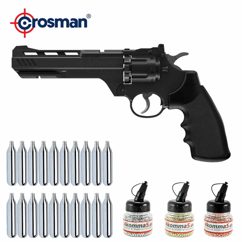 Superset Crosman Vigilante -  4,5 mm Stahl BB / Diabolo Co2-Revolver (P18)