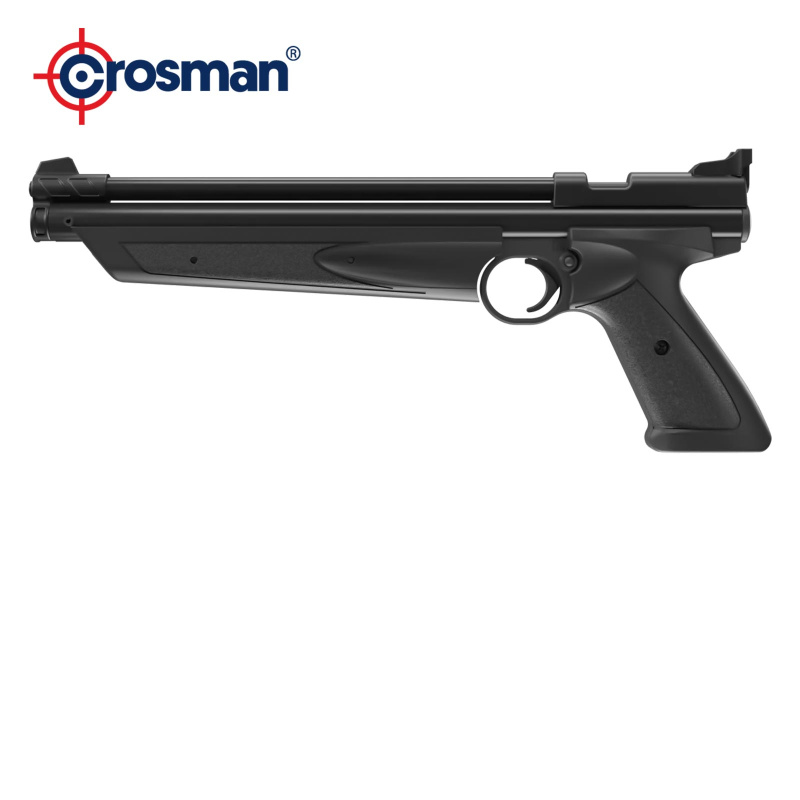 Crosman Luftpistole American Classic 1322 Black mit vorkomprimierter Luft 5,5 mm Diabolo (P18)