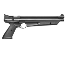 Crosman Luftpistole American Classic 1322 Black mit vorkomprimierter Luft 5,5 mm Diabolo (P18)