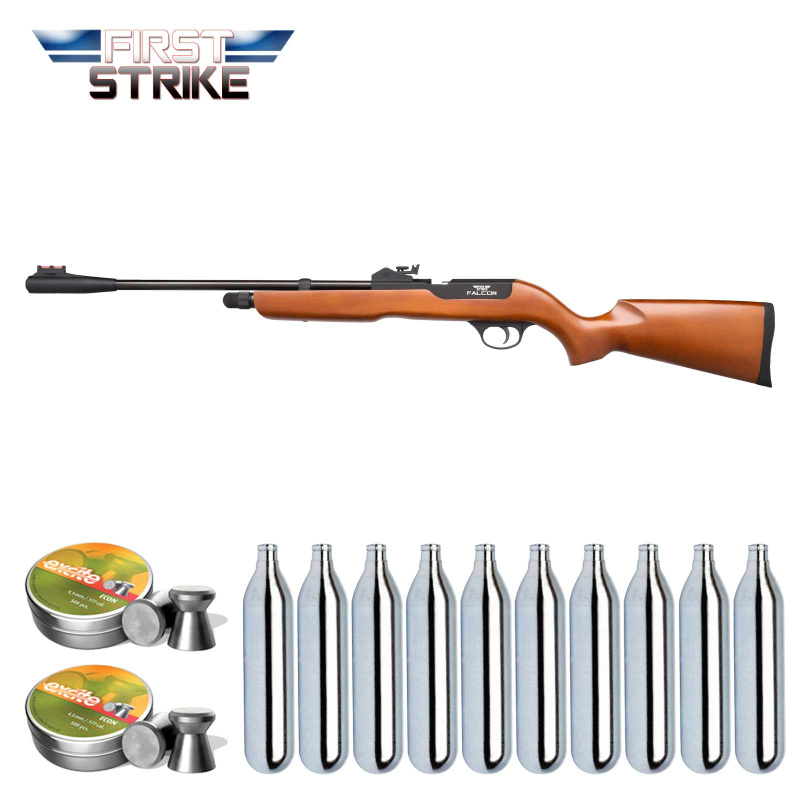SET First Strike Falcon Co2 Gewehr 4,5 mm Diabolo (P18)