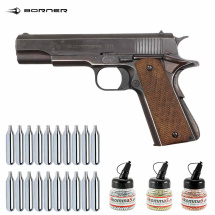 Superset Borner 1911 Co2 Pistole Vollmetall Blowback 4,5...