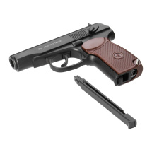 Pistolenset Borner PM1 Co2 Pistole 4,5 mm BB (P18)
