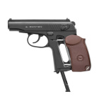 Pistolenset Borner PM1 Co2 Pistole 4,5 mm BB (P18)