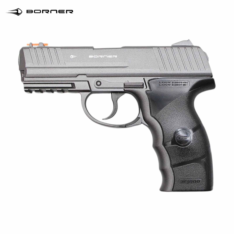 Borner W3000M Co2 Pistole Vollmetall 4,5 mm BB (P18)