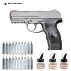 Superset Borner W3000M Co2 Pistole Vollmetall 4,5 mm BB (P18)