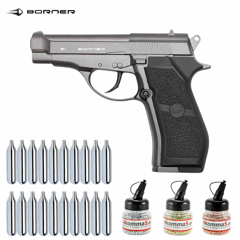 Superset Borner M84 Co2 Pistole Titan 4,5 mm BB (P18)