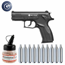 SET Grandpower P1MK7 Co2-Pistole NBB Kaliber 4,5 mm Stahl...