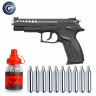SET Grandpower X-Calibur Co2-Pistole NBB Kaliber 4,5 mm Stahl BB (P18)