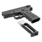 Komplettset ISSC M22 Softair-Co2-Pistole Kaliber 6 mm BB (P18)