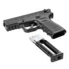 ISSC M22 Co2-Pistole Blow Back Kaliber 4,5 mm Stahl BB (P18) + Ersatzmagazin